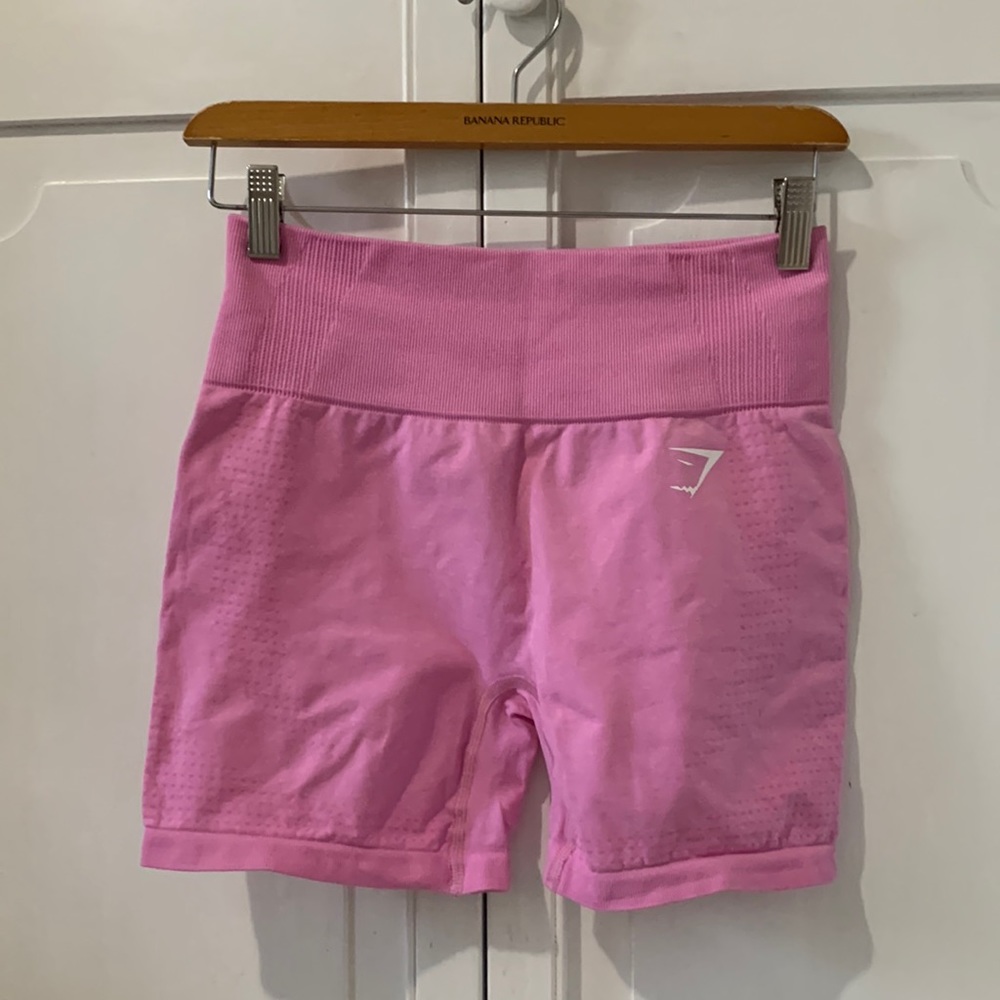 Gymshark vital seamless shorts pink